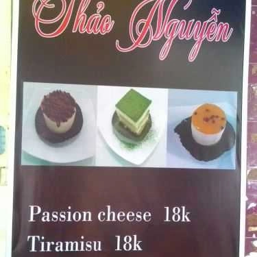 Thực đơn- Thảo Nguyễn Cafe & Sữa Chua Bánh Flan