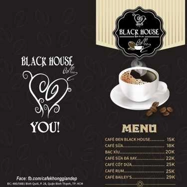Thực đơn- The Black House Coffee