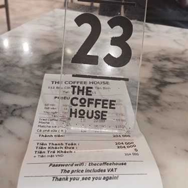 Tổng hợp- The Coffee House - Bàu Cát