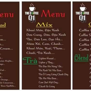 Thực đơn- The Coffee Q1