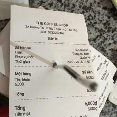 Tổng hợp- The Coffee Shop
