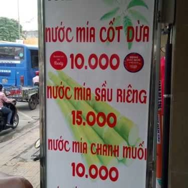 Thực đơn- Cafe Thế Giới Mía - Nước Mía Sầu Riêng