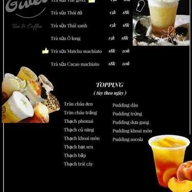 Thực đơn- The Giver - Tea & Coffee