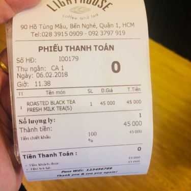 Tổng hợp- The Light House Coffee & Tea