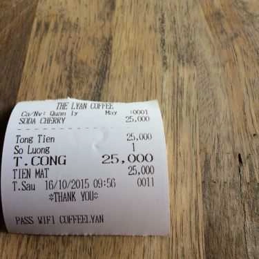 Tổng hợp- The Lyan Coffee