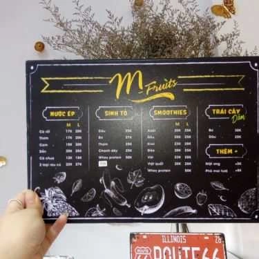 Tổng hợp- Cafe The M - Fruits