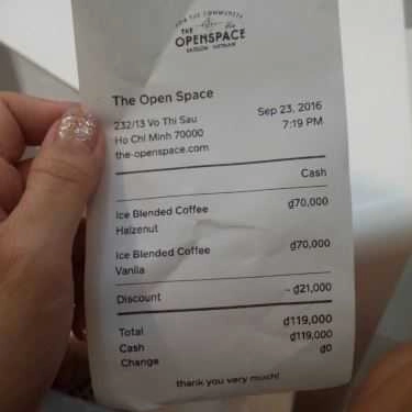 Tổng hợp- The Open Space - Bakery & Coffee - Võ Thị Sáu