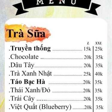 Thực đơn- Tiệm Bánh The White Saigon - Ăn Vặt & Tarot