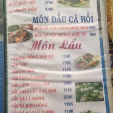 Thực đơn- Ăn vặt Thiên Phúc - Ốc & Hải Sản