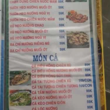 Thực đơn- Ăn vặt Thiên Phúc - Ốc & Hải Sản