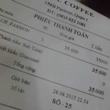 Tổng hợp- Thức Coffee - 156B Pasteur