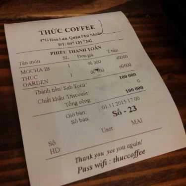 Tổng hợp- Thức Coffee - Hoa Lan