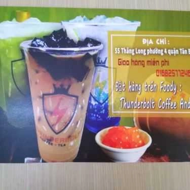 Thực đơn- Thunderbolt - Coffee & Tea