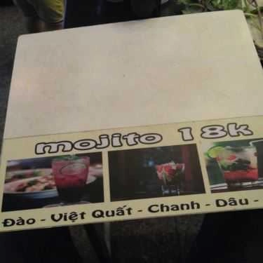 Thực đơn- Cafe Thùy Linh - Kem Tự Chọn