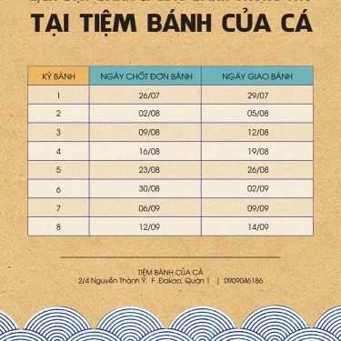 Tổng hợp- Tiệm Bánh Của Cá - Shop Online