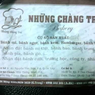 Tổng hợp- Tiệm Bánh Mì Những Chàng Trai