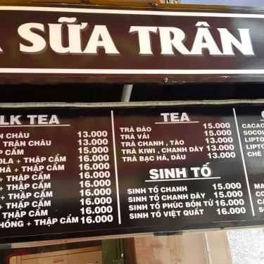 Thực đơn- Tiệm Bánh Mỹ Linh