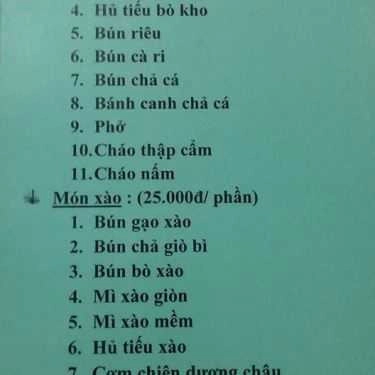 Tổng hợp- Quán Ăn Tiệm Cơm Chay Thiện Quang