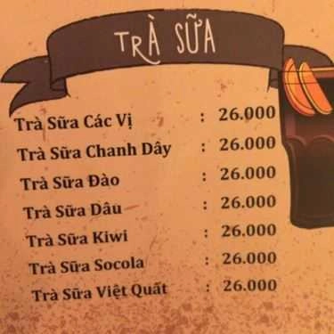 Thực đơn- Tiktok Coffee