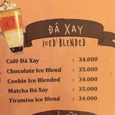Thực đơn- Tiktok Coffee