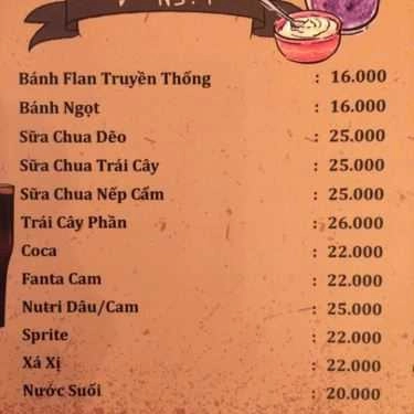 Thực đơn- Tiktok Coffee