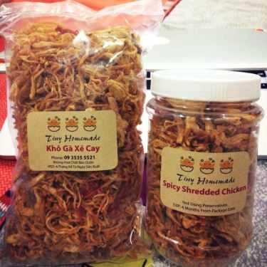 Món ăn- Tiny Homemade - Gà Khô Sợi & Bánh Tráng - Shop Online