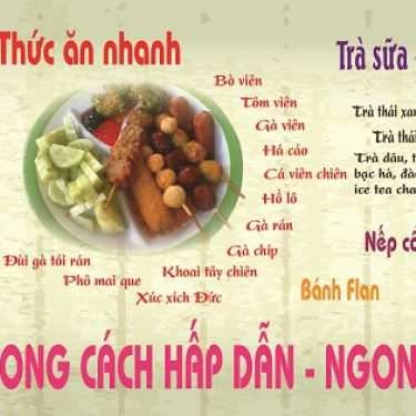 Thực đơn- Cafe Tít Mít - Kem Cuộn - Thạch Lam