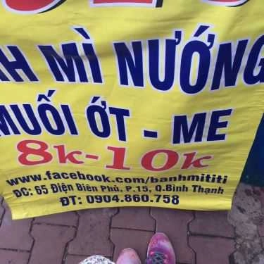 Thực đơn- Ăn vặt Titi - Bánh Mì Nướng Muối Ớt - Điện Biên Phủ