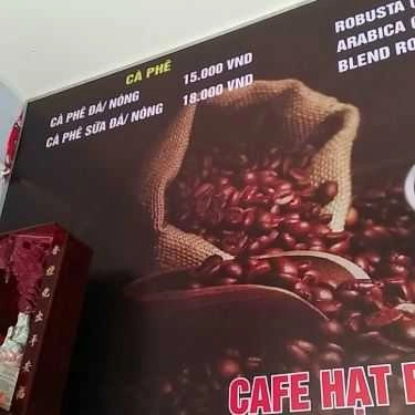 Thực đơn- TK Cafe