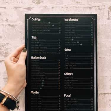 Thực đơn- To Gather Cafe