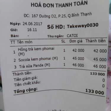 Tổng hợp- Cafe TocoToco Bubble Tea - Nguyễn Gia Trí