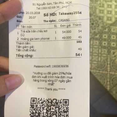 Tổng hợp- Cafe TocoToco Bubble Tea - Nguyễn Sơn