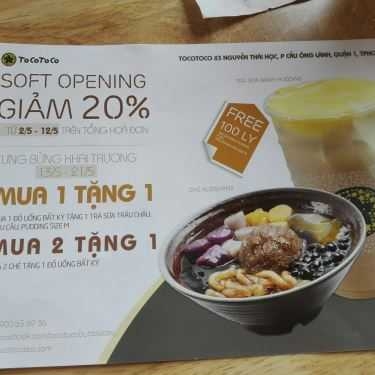 Tổng hợp- Cafe TocoToco Bubble Tea - Nguyễn Thái Học