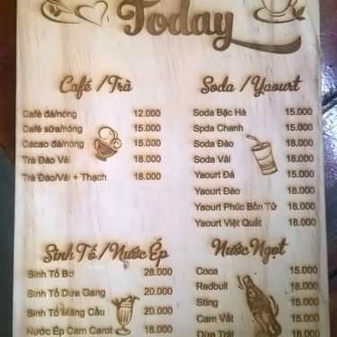 Tổng hợp- Today Coffee - Bùi Văn Thêm