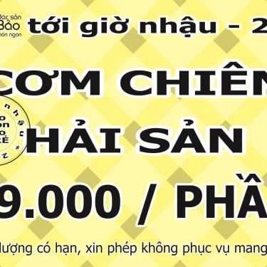 Thực đơn- Quán Nhậu Tới Giờ Nhậu - Hải Sản & Các Món Nhậu Bình Dân