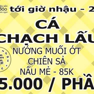Thực đơn- Quán Nhậu Tới Giờ Nhậu - Hải Sản & Các Món Nhậu Bình Dân