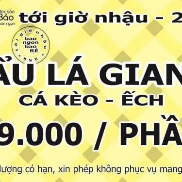 Thực đơn- Quán Nhậu Tới Giờ Nhậu - Hải Sản & Các Món Nhậu Bình Dân