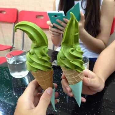 Món ăn- Cafe Tokyo Matcha Ice Cream
