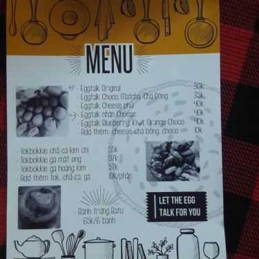Thực đơn- Ăn vặt Tomoko Pie - Bánh Trứng & Nước Uống
