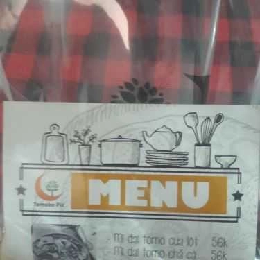 Thực đơn- Ăn vặt Tomoko Pie - Bánh Trứng & Nước Uống