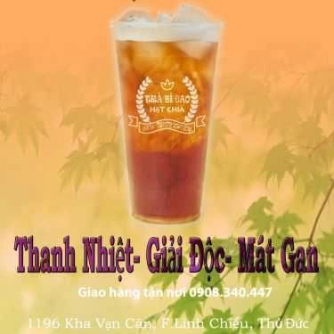 Thực đơn- Ăn vặt Trà Bí Đao Hạt Chia - Kha Vạn Cân