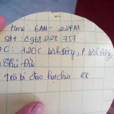 Thực đơn- Ăn vặt Trà Bí Đao Hạt Chia - Linh Đông