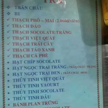 Tổng hợp- Ăn vặt Trà Chú Phong