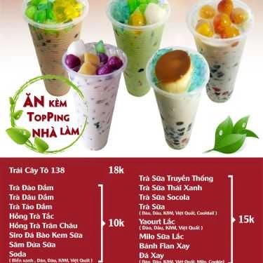 Thực đơn- Ăn vặt Trà Đào Dầm & Trà Sữa Nhà Làm