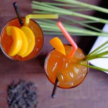 Món ăn- Cafe Trà Đào Sả