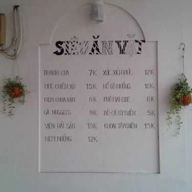 Thực đơn- Cafe Trà Quán - Hương Lộ 80