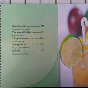 Thực đơn- Cafe Sweet Love - Trà Sữa & Xiên Que