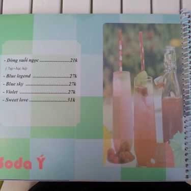 Thực đơn- Cafe Sweet Love - Trà Sữa & Xiên Que