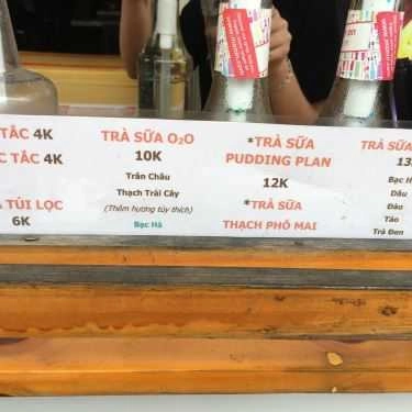 Thực đơn- Ăn vặt Trà Sữa 020