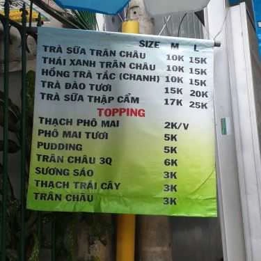 Thực đơn- Ăn vặt Trà Sữa 2Ku